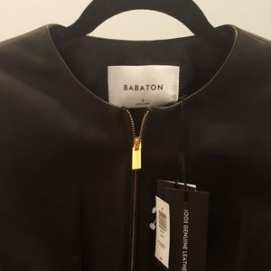 Aritzia Jett Leather Jacket